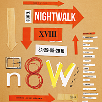 Plakat gürtel nightwalk