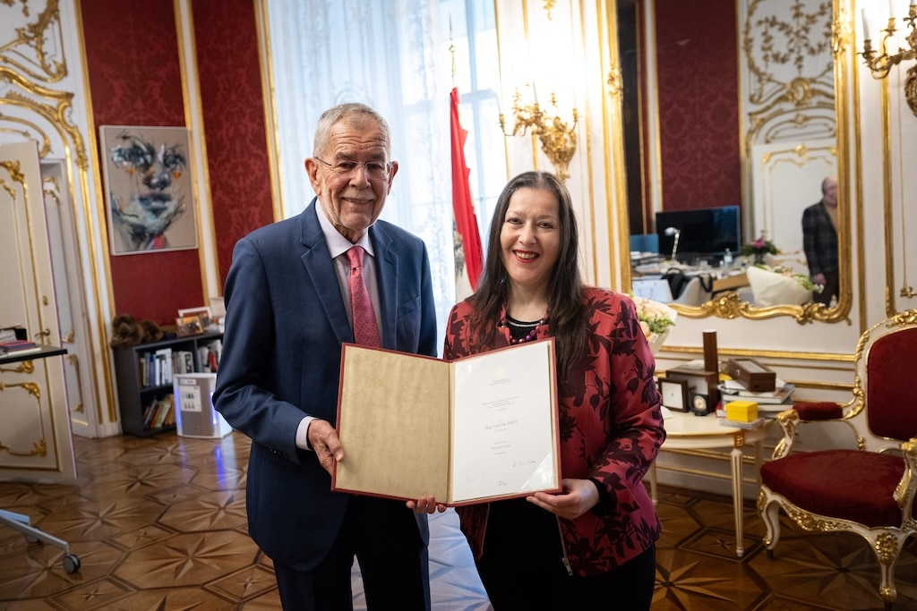 Verleihung des Professorinnentitels Gabriele Proy