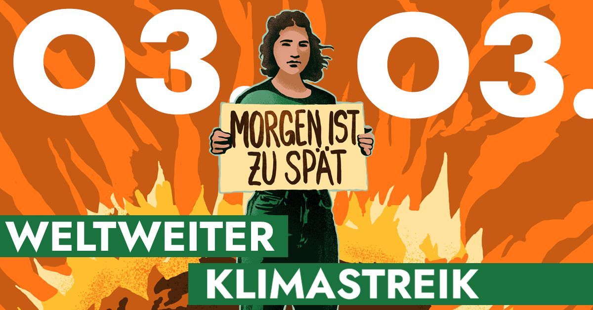 A4F ruft zum Klimastreik auf