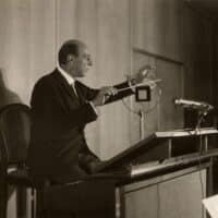 Arnold Schönberg zu Gast bei der Funkstunde A. G., Berlin 1926