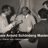 Arnold Schönberg, Rudolf Kolisch, Felix Khuner, Eugene Lehner, Denver, 1937 (Arnold Schönberg Center, Wien)