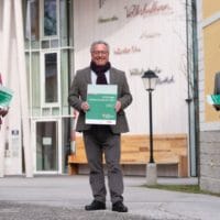 Ausschreibung Volkskulturpreis Landeshauptmann-Stellvertreter. Dr. Heinrich Schellhorn, Haus der Volkskultur: Foto: Land Salzburg / Neumayr/Probst, 08.03.2021.