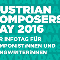 AUSTRIAN COMPOSERS’ DAY 2016