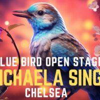 Grafik Blue Bird Michael Singt