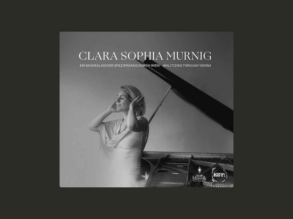 Clara Sophia Murnig: Ein musikalischer Spaziergang durch Wien (Cover)