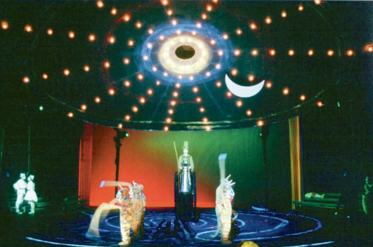 Foto (c) (Die Zauberflöte, Inszenierung: Achim Freyer, Salzburger Festspiele 1997): Monika Rittershaus