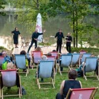 Bild English Lovers am Seeufer Herrensee 2020