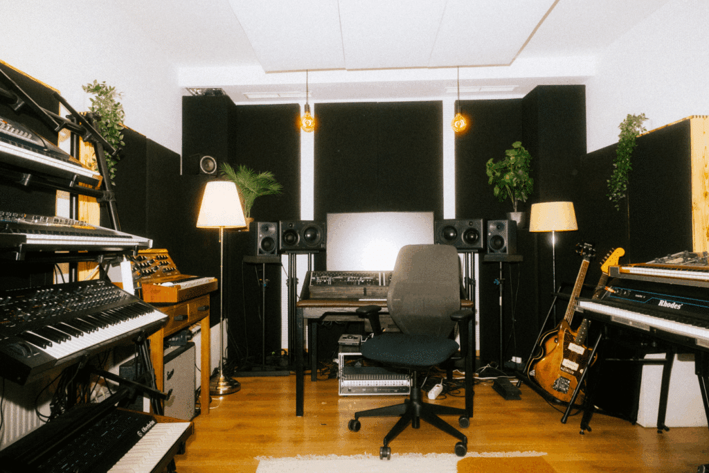 Bild eines Aufnahmeraums in den Fiakka Studios