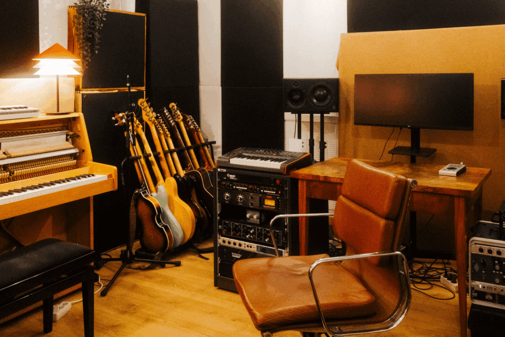 Bild eines Aufnahmeraums in den Fiakka Studios