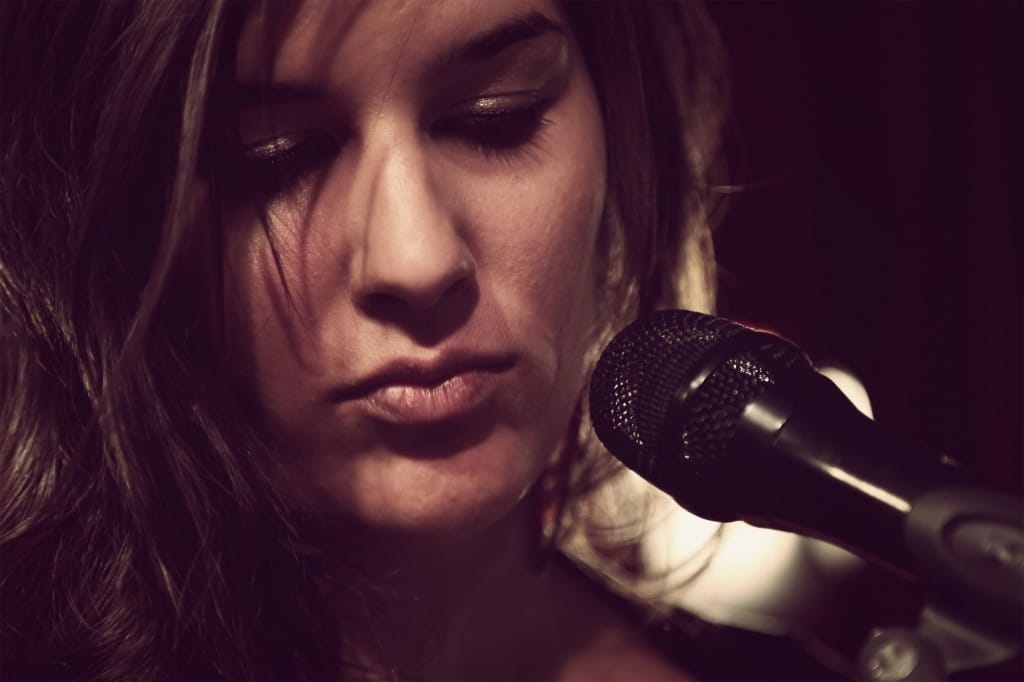 Die Jazzsängerin Filippa Gojo