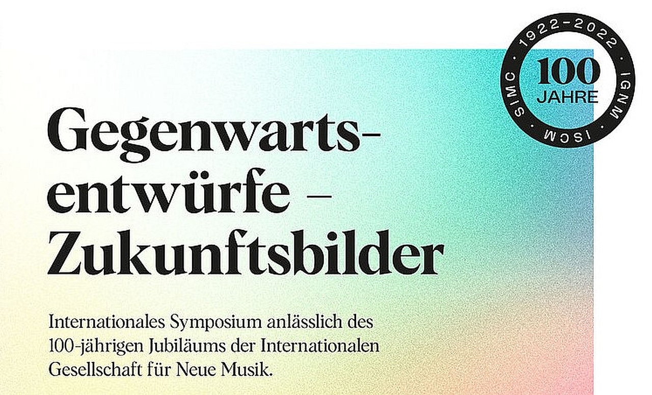 Symposion Gegenwartsentwürfe – Zukunftsbilder
