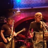 Die Band Die Faulen Kompromisse bei einem Live-Auftritt