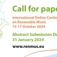 Sujet: International Online Conference on Renewable Music
