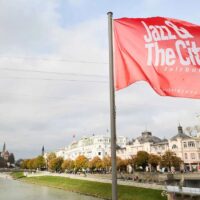 Bild der Jazz&TheCity Fahne