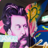 Jubiläums Mural von MAX-ROCKS