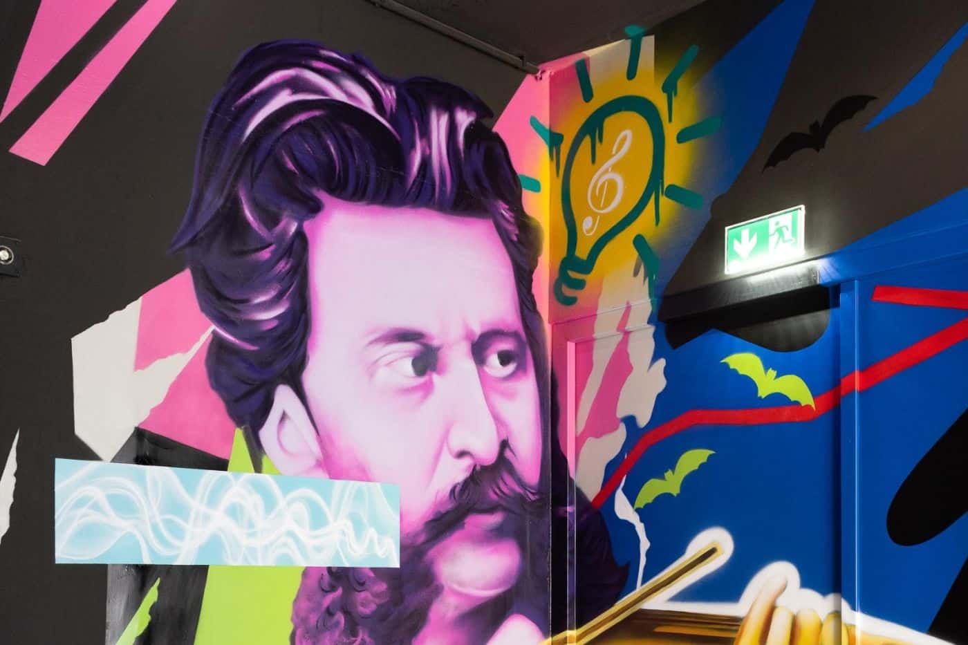 Jubiläums Mural von MAX-ROCKS