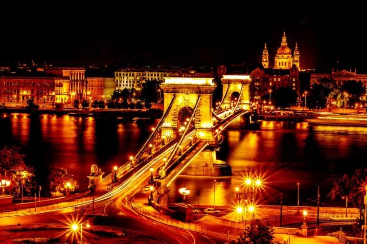 Bild Kettenbrücke Budapest