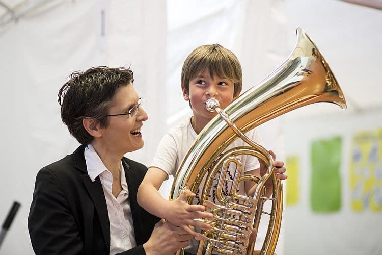 Bild Kinderfestspiele Elisabeth Fuchs und Gustav