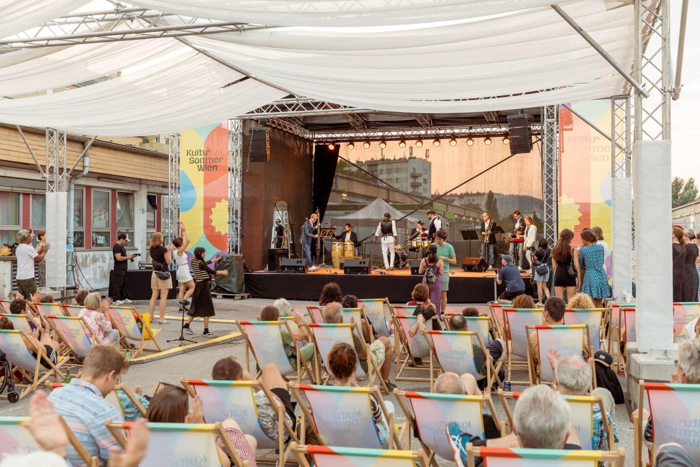 Bild einer veranstaltung im rahmen des Wiener Kultursommers 2025