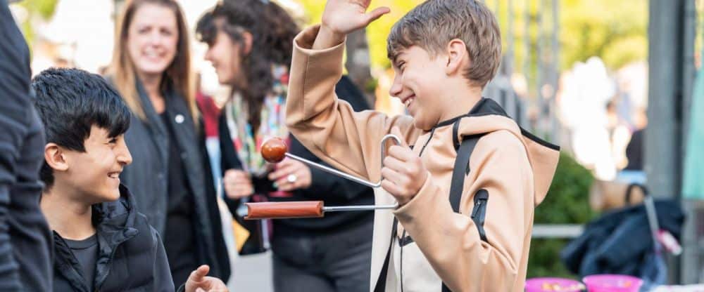 Bild der Veranstaltung The great learning am Strassenkunstfest Yppenplatz