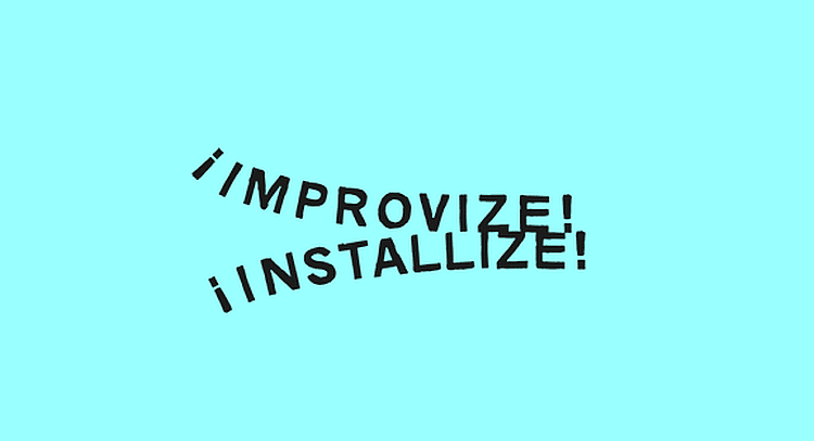 Logo improvize! installize!