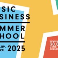 Plakat Music Business Summer School