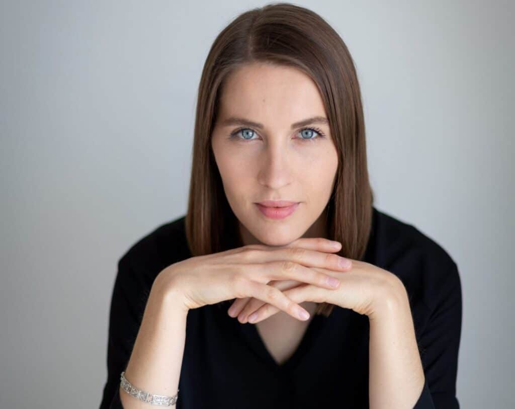 Bild der Sopranistin Maria Hegele