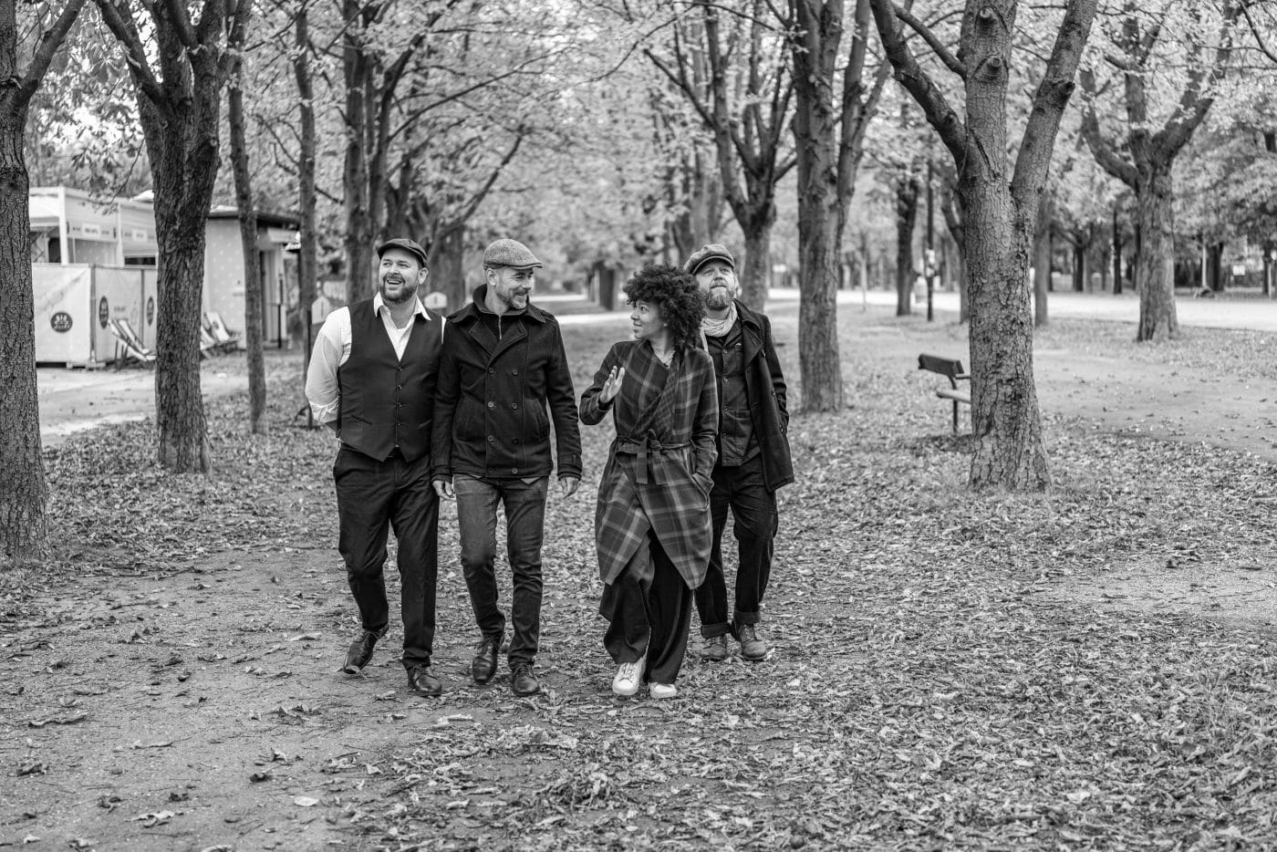 Bild von Martin Spengler ujnd seiner Band Die foischn Wiener*innen © Stephan Musil