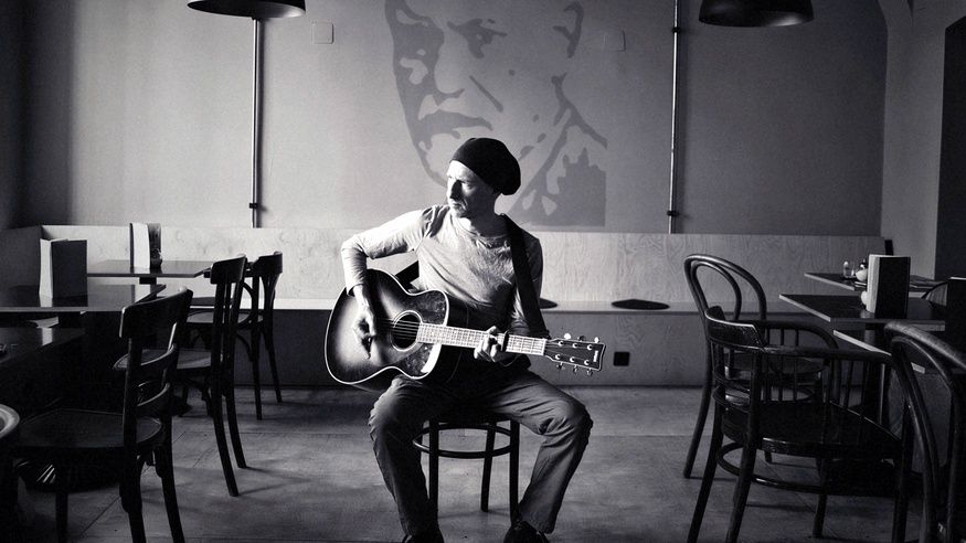 Bild des Liedermachers Matthias Kempf