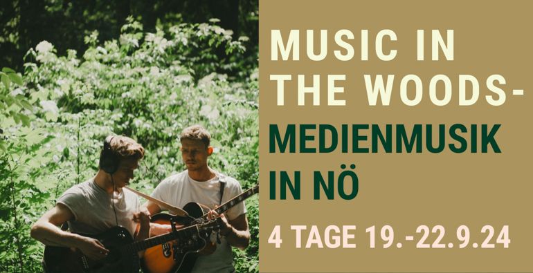 Plakat Music in the Woods
