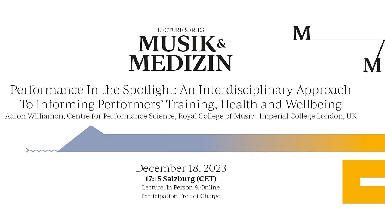 Vortragsreihe Musik und Medizin