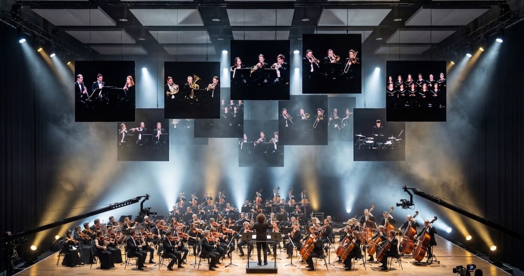 Orchester mit Liveeinspielungen – Dresdner Philharmoniker