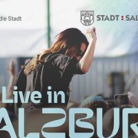 Plakat Live in Salzburg