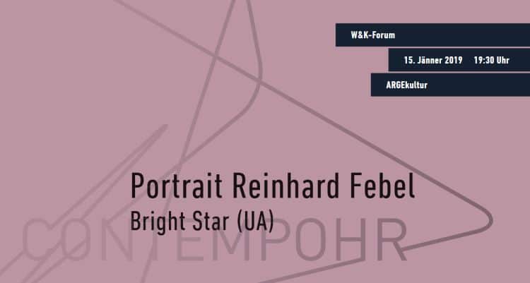 Forum W&K:Porträt Reinhard Febel