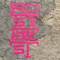 Schriftzug Rostfest