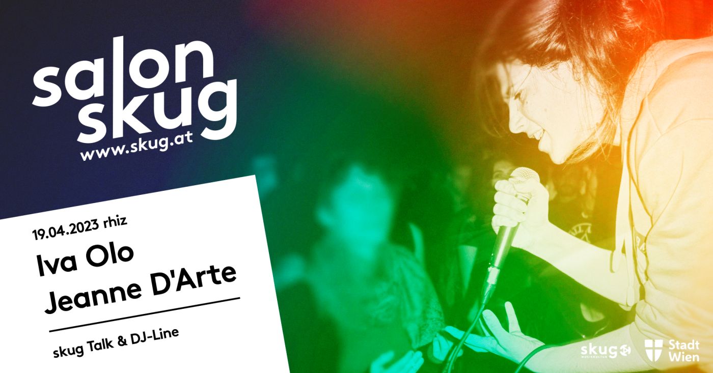 Salon skug mit Iva Olo und Jeanne D'Arte