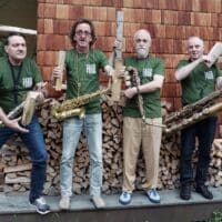 Bild des Quartetts saxofour