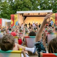 Skofi beim Kultursommer 2024 im Reithofferpark