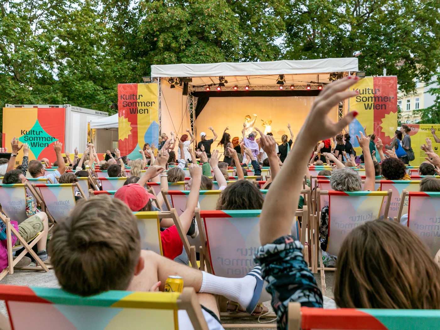 Skofi beim Kultursommer 2024 im Reithofferpark