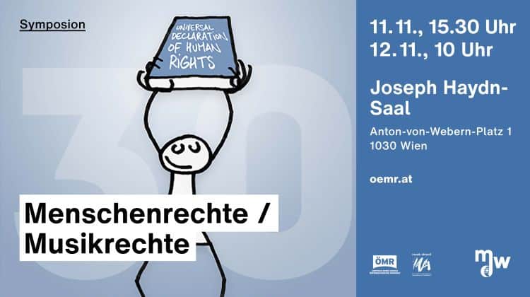 Sujet Menschenrechte Musikrechte