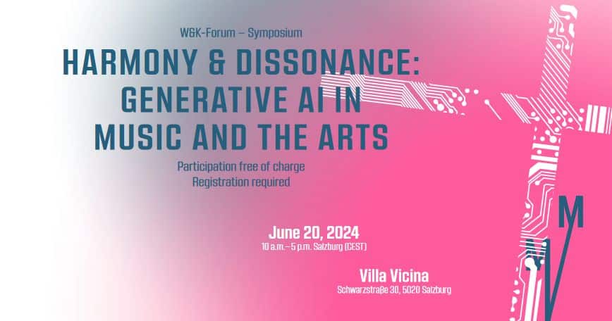 Programmkarte Symposium Harmony & Dissonance