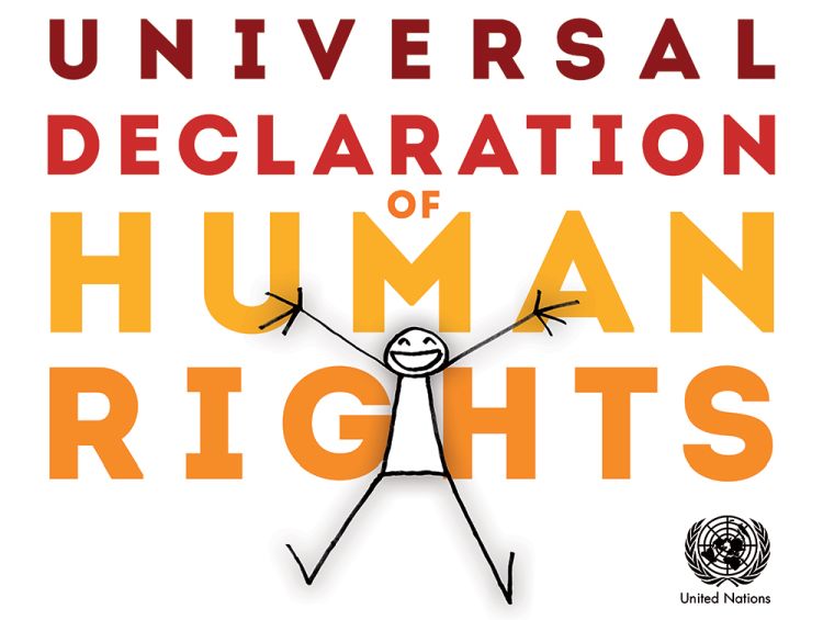 Titelsujet Saisonprogramm: Illustrated Version of the Universal Declaration of Human Rights