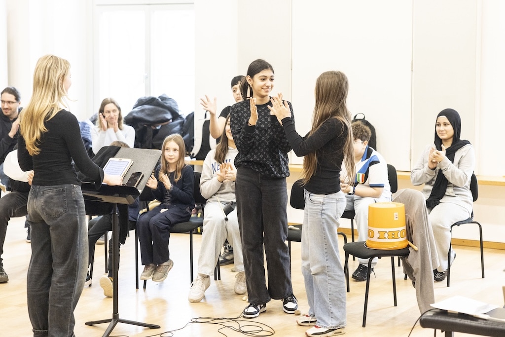 Probe zu "weites Nahen" - Community Konzert mit Uraufführung