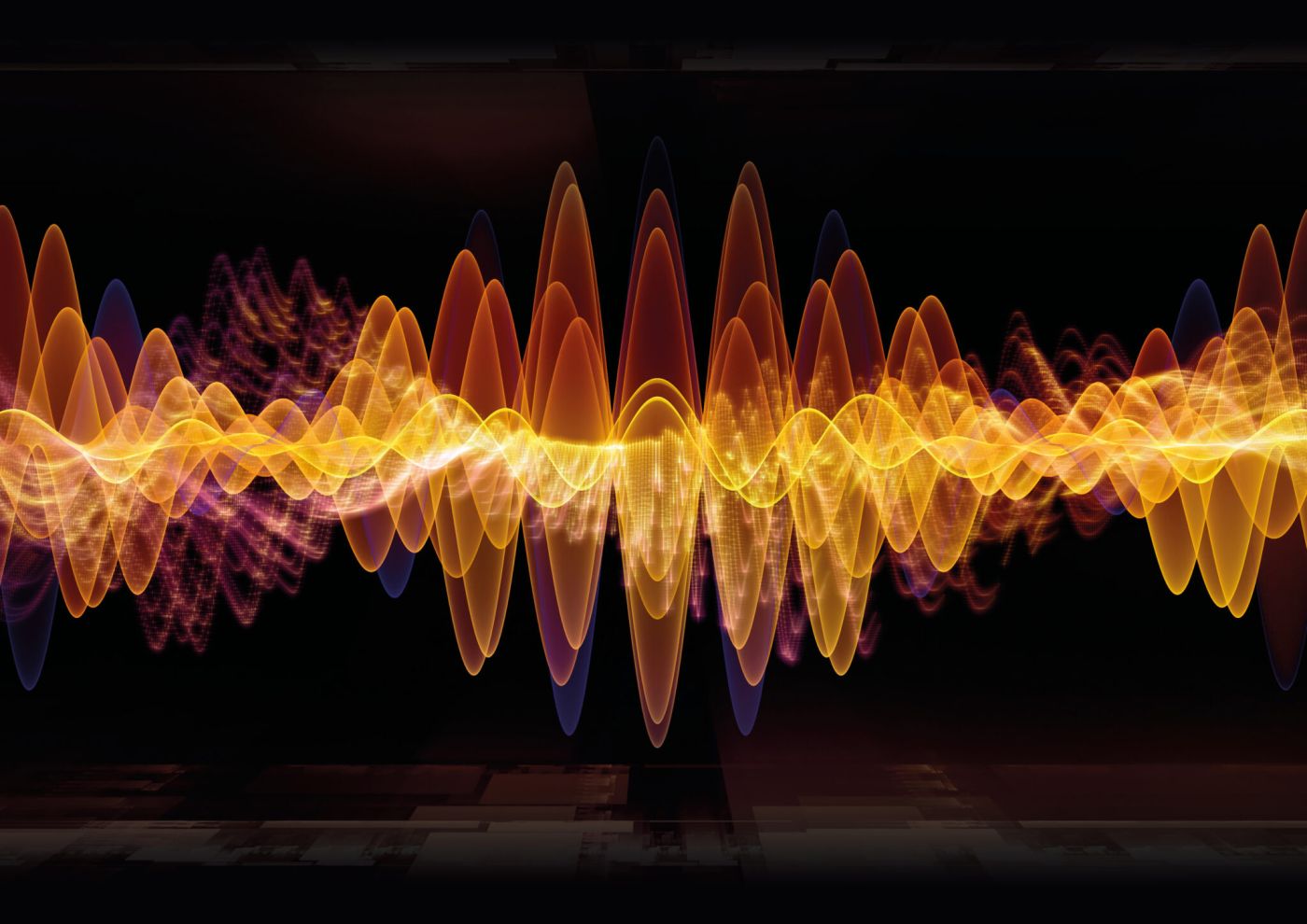 Bild eines elektronischen Pulses