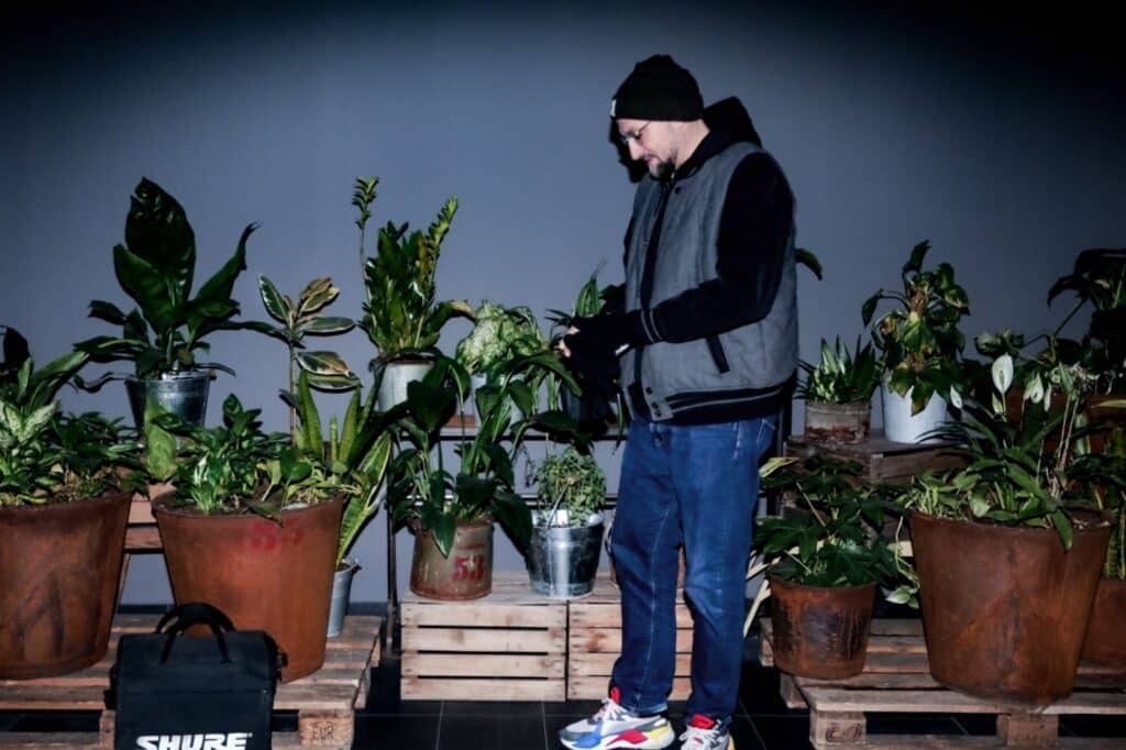 Bild des Musikers und Produzenten d.b.h