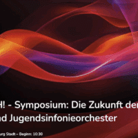 hORCH! Die Zukunft der Kinder- und Jugendsinfonieorchester