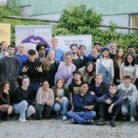 Gruppenfoto der teilnehmer:innen von Music in the Woods