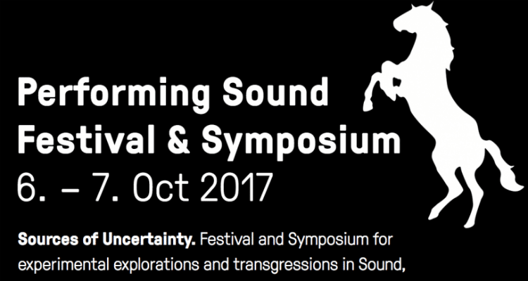 PERFORMING SOUND FESTIVAL & SYMPOSIUM