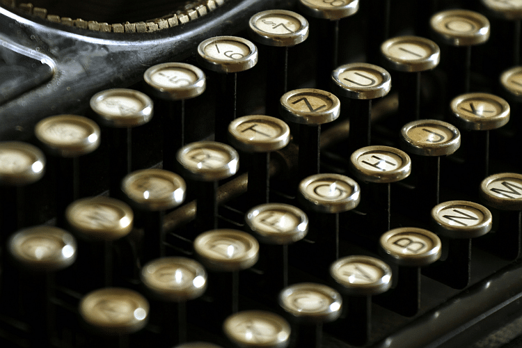 Bild Schreibmaschine