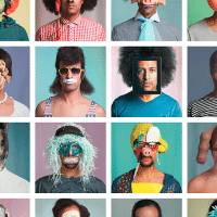 Bild: Martin Baumgartner: Unselfies (Auschnitte)